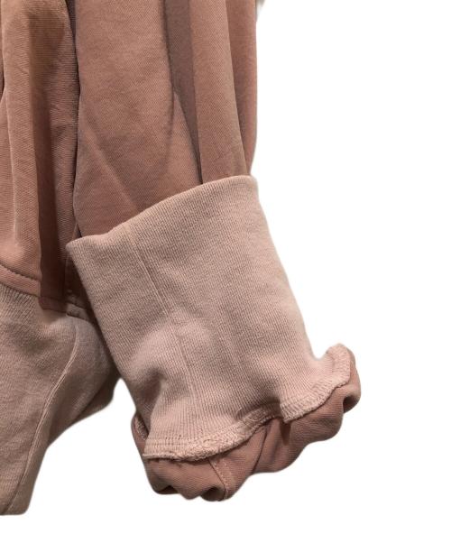 NO CONTROL AIR（ノーコントロールエアー）NO CONTROL AIR (ノーコントロールエアー) ポリエステルパウダータッチツイル ショートブルゾン ピンク サイズ:Mの古着・服飾アイテム