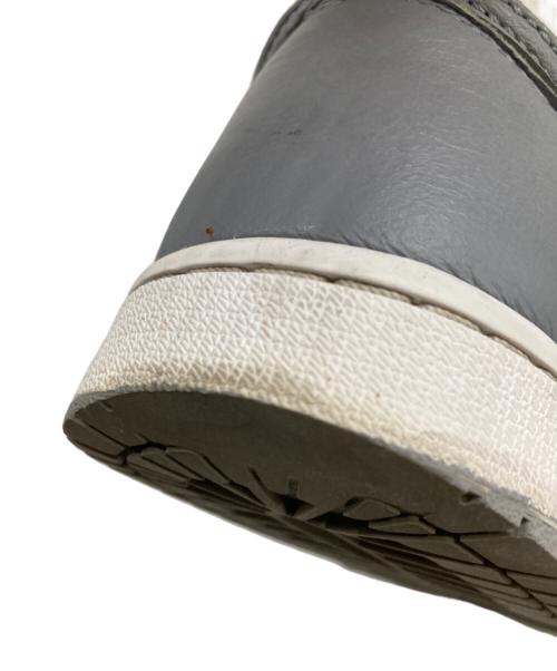 NIKE（ナイキ）NIKE (ナイキ) AIR JORDAN 1 RETRO HIGH OG エア ジョーダン 1 レトロ ハイ オリジナル ステルス/ブラック-セイル 555088-037 グレー サイズ:26㎝の古着・服飾アイテム