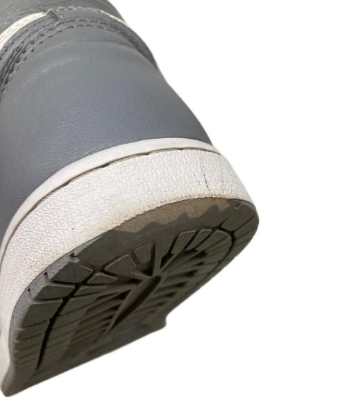 NIKE（ナイキ）NIKE (ナイキ) AIR JORDAN 1 RETRO HIGH OG エア ジョーダン 1 レトロ ハイ オリジナル ステルス/ブラック-セイル 555088-037 グレー サイズ:26㎝の古着・服飾アイテム