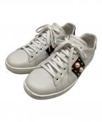 GUCCIグッチ）の古着「スニーカー」｜ホワイト