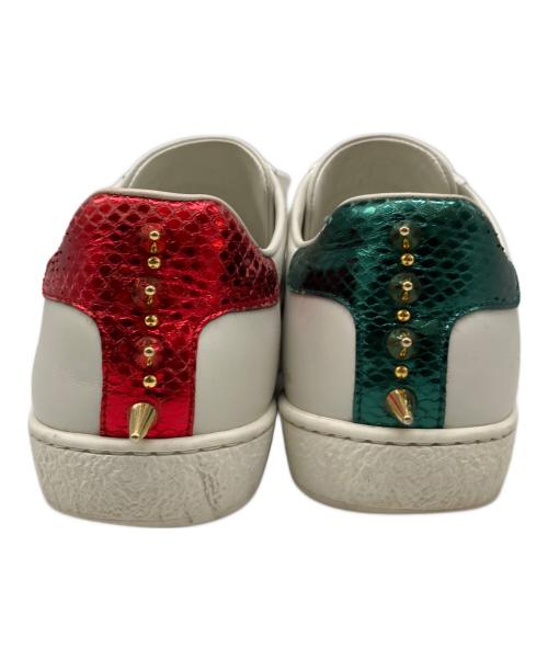 GUCCI（グッチ）GUCCI (グッチ) スニーカー ホワイト サイズ:36 1/2の古着・服飾アイテム