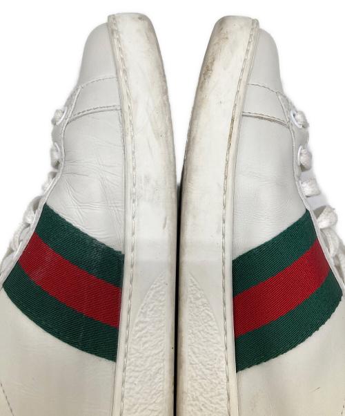 GUCCI（グッチ）GUCCI (グッチ) スニーカー ホワイト サイズ:36 1/2の古着・服飾アイテム