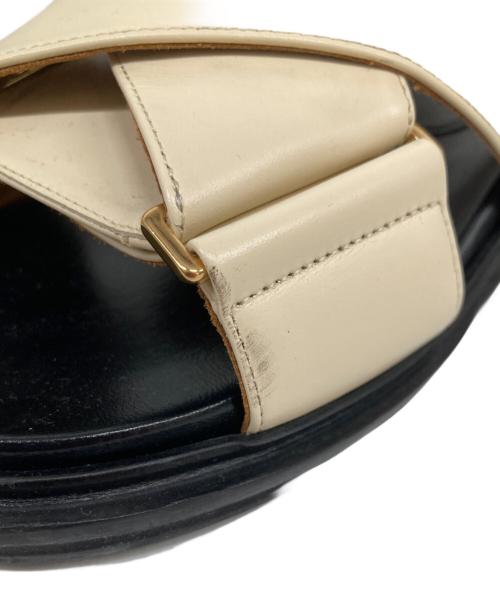 MARNI（マルニ）MARNI (マルニ) フスベッドサンダル ベージュ サイズ:38の古着・服飾アイテム