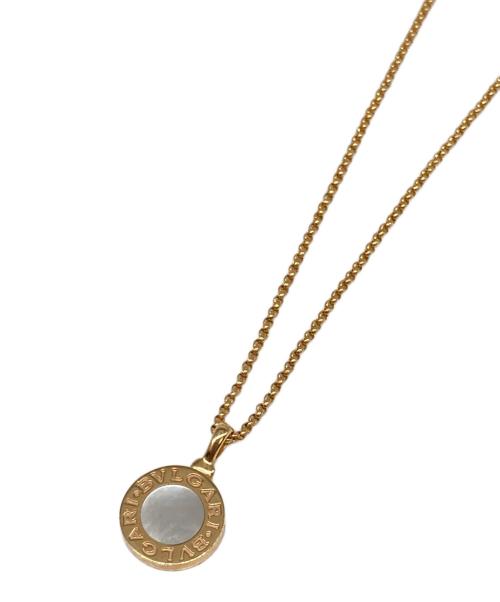BVLGARI（ブルガリ）BVLGARI (ブルガリ) マザーオブパール ネックレス AU750 350553の古着・服飾アイテム
