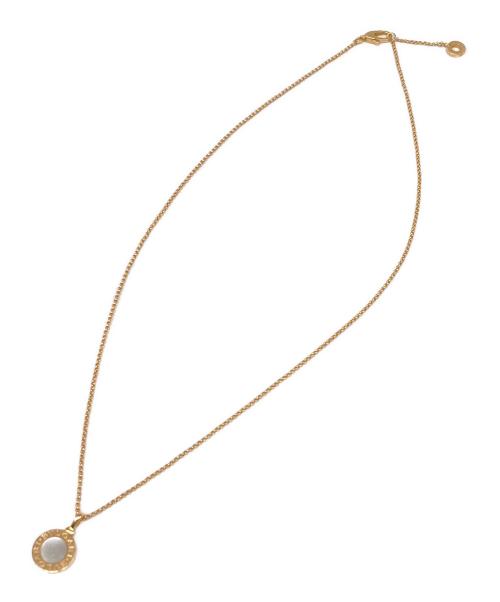 BVLGARI（ブルガリ）BVLGARI (ブルガリ) マザーオブパール ネックレス AU750 350553の古着・服飾アイテム
