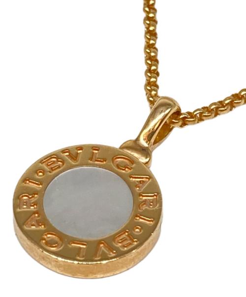 BVLGARI（ブルガリ）BVLGARI (ブルガリ) マザーオブパール ネックレス AU750 350553の古着・服飾アイテム