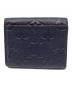 LOUIS VUITTON (ルイ ヴィトン) M58880 ポルトフォイユ・ゾエ 2つ折り財布 モノグラムアンプラント ミニ財布 ネイビー：22000円