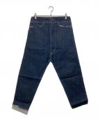 CAMIEL FORTGENSカミエルフォートヘンス）の古着「カットオフデニムパンツ」｜インディゴ