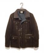 ARMANI COLLEZIONIアルマーニ コレツィオーニ）の古着「ベロアジャケット」｜ブラウン