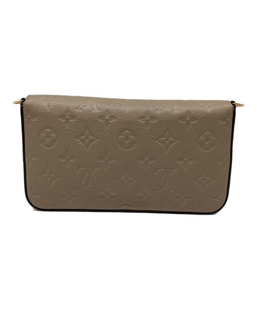 LOUIS VUITTON（ルイ ヴィトン）LOUIS VUITTON (ルイ ヴィトン) ルイヴィトン モノグラム アンプラント ポシェット フェリシー M68697 ショルダーバッグ ベージュの古着・服飾アイテム