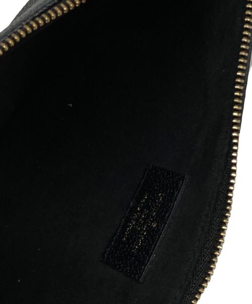 LOUIS VUITTON（ルイ ヴィトン）LOUIS VUITTON (ルイ ヴィトン) ルイ ヴィトン モノグラムアンプラント ミュルティポシェット アクセソワール M80399 モノグラムアンプラントレザー ブラックの古着・服飾アイテム