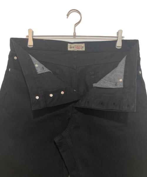 stussy（ステューシー）stussy (ステューシー) OVERDYED CLASSIC JEANS ブラック サイズ:34の古着・服飾アイテム