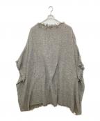TAKAHIROMIYASHITA TheSoloIst.タカヒロミヤシタ ザソロイスト）の古着「ウールブレンドポンチョ　sj.0020AW15」｜グレー