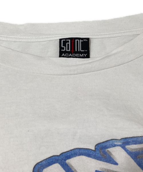 SAINT MICHAEL（セントマイケル）SAINT MICHAEL (セントマイケル) SHERMER ACADEMY (シャーマーアカデミー) HEART CKIE LS TEE ホワイト サイズ:XLの古着・服飾アイテム