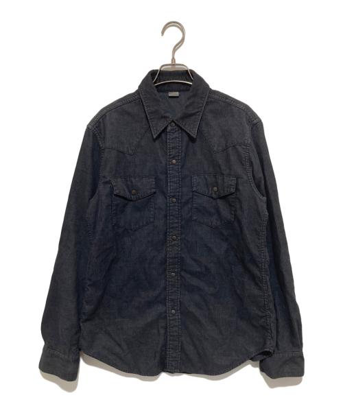 Ron Herman（ロンハーマン）Ron Herman (ロンハーマン) コーデュロイウエスタンシャツ ブラック サイズ:Mの古着・服飾アイテム