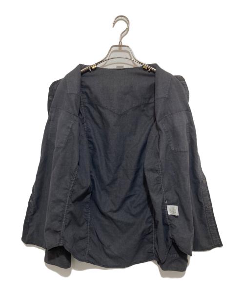 Ron Herman（ロンハーマン）Ron Herman (ロンハーマン) コーデュロイウエスタンシャツ ブラック サイズ:Mの古着・服飾アイテム