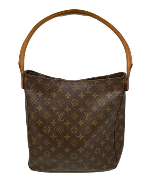 LOUIS VUITTON（ルイ ヴィトン）LOUIS VUITTON (ルイ ヴィトン) LOUIS VUITTON ルイ・ヴィトン ルーピングGM バッグ モノグラム M51145 ブラウンの古着・服飾アイテム