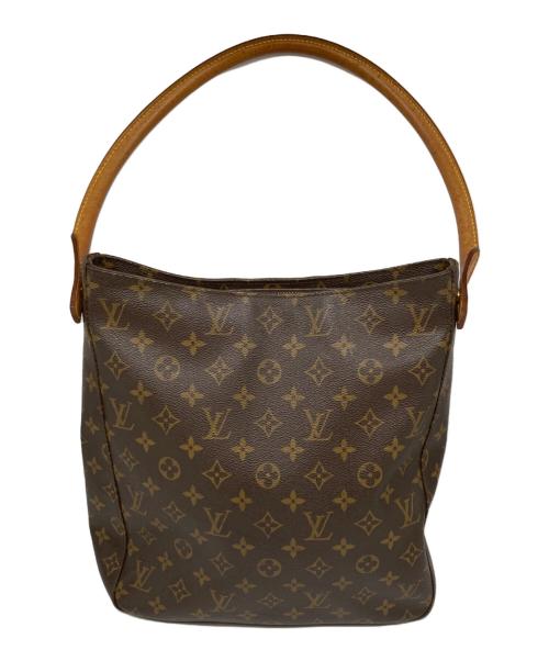 LOUIS VUITTON（ルイ ヴィトン）LOUIS VUITTON (ルイ ヴィトン) LOUIS VUITTON ルイ・ヴィトン ルーピングGM バッグ モノグラム M51145 ブラウンの古着・服飾アイテム