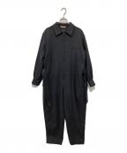 BACCAバッカ）の古着「ウールサキソニー ジャンプスーツ」｜グレー