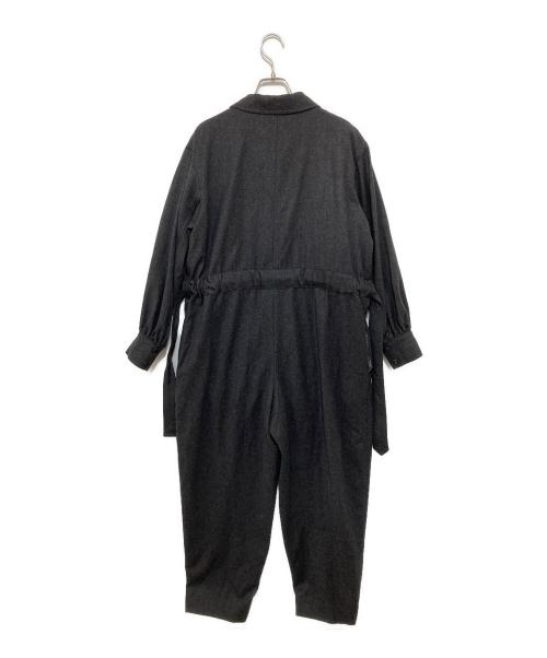 BACCA（バッカ）BACCA (バッカ) ウールサキソニー ジャンプスーツ グレー サイズ:36の古着・服飾アイテム