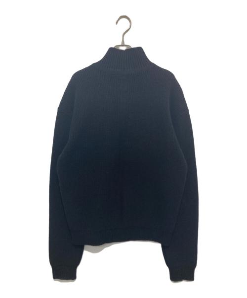 RICK OWENS（リックオウエンス）RICK OWENS (リックオウエンス) ウールタートルネックニット　RU02D6645-KWV　 ブラック サイズ:SIZE Sの古着・服飾アイテム