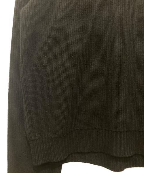 RICK OWENS（リックオウエンス）RICK OWENS (リックオウエンス) ウールタートルネックニット　RU02D6645-KWV　 ブラック サイズ:SIZE Sの古着・服飾アイテム