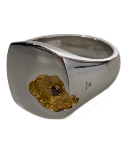 TOM WOOD（トムウッド）TOM WOOD (トムウッド) Mined Ring Large シルバー サイズ:56(16号)の古着・服飾アイテム