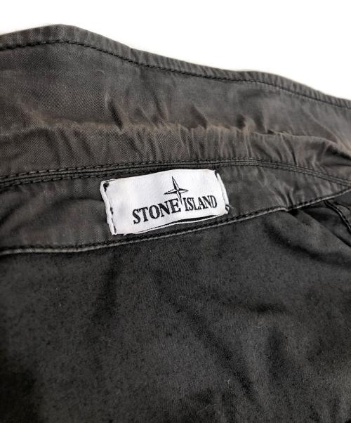 STONE ISLAND（ストーンアイランド）STONE ISLAND (ストーンアイランド) S/Sシャツ ブラック サイズ:Sの古着・服飾アイテム