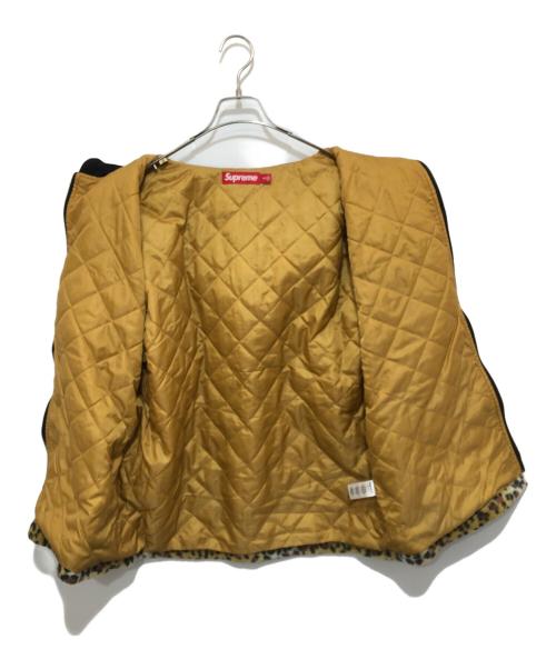 SUPREME（シュプリーム）Supreme (シュプリーム) Fleece Zip Up Hooded（フリースジップアップジャケット） 23FW / レオパード柄 ブラウン サイズ:Mの古着・服飾アイテム