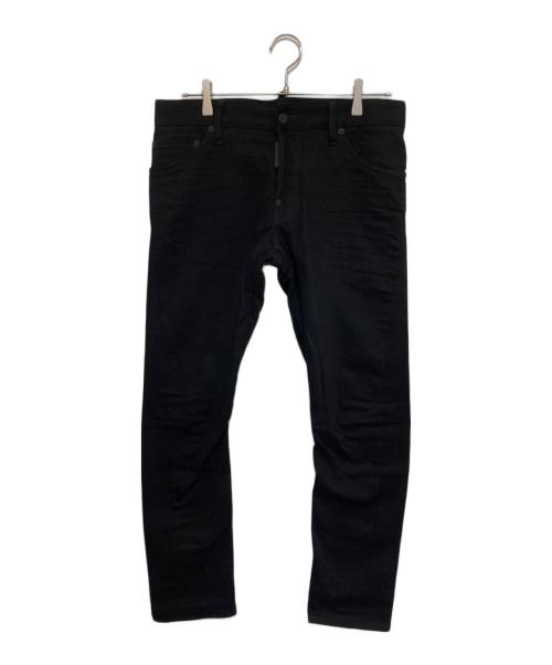 DSQUARED2（ディースクエアード）DSQUARED2 (ディースクエアード) スキニーパンツ ブラック サイズ:48の古着・服飾アイテム
