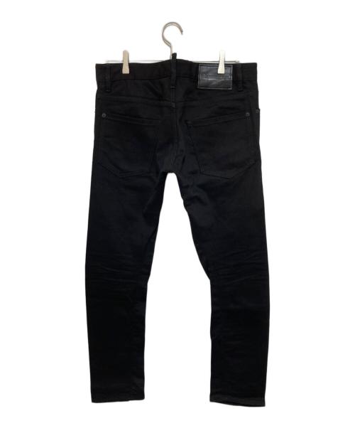 DSQUARED2（ディースクエアード）DSQUARED2 (ディースクエアード) スキニーパンツ ブラック サイズ:48の古着・服飾アイテム