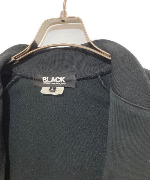 BLACK COMME des GARCONS（ブラックコムデギャルソン）BLACK COMME des GARCONS (ブラック コムデギャルソン) トラックジャケット ブラック サイズ:Lの古着・服飾アイテム
