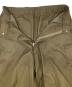 中古・古着 NNBF (エヌエヌビーエフ) WIDE CARGO PANTS カーキ サイズ:M：12000円