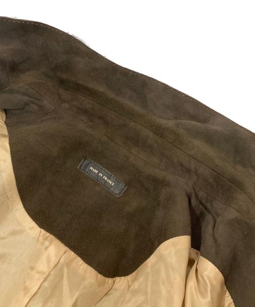 auto portrait（オートポートレイト）auto portrait (オートポートレイト) VELVET DEERテーラードジャケット ブラウン サイズ:48の古着・服飾アイテム