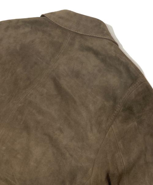 auto portrait（オートポートレイト）auto portrait (オートポートレイト) VELVET DEERテーラードジャケット ブラウン サイズ:48の古着・服飾アイテム