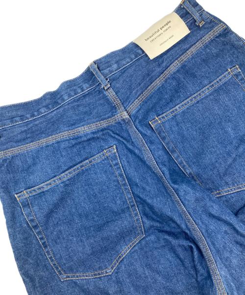 beautiful people（ビューティフルピープル）beautiful people (ビューティフルピープル) ワークデニムパンツ インディゴ サイズ:42の古着・服飾アイテム