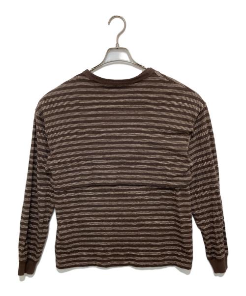 PHEENY（フィーニー）PHEENY (フィーニー) Multi border ensemble ブラウン サイズ:SIZE Freeの古着・服飾アイテム