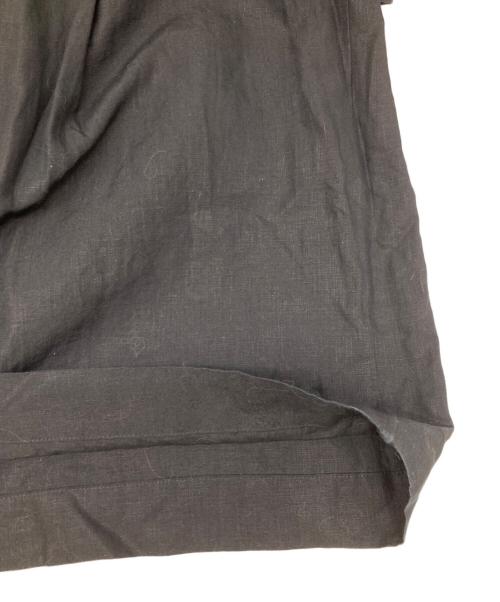 HYKE（ハイク）HYKE (ハイク) LINEN MAXI DRESS ブラック サイズ:1の古着・服飾アイテム