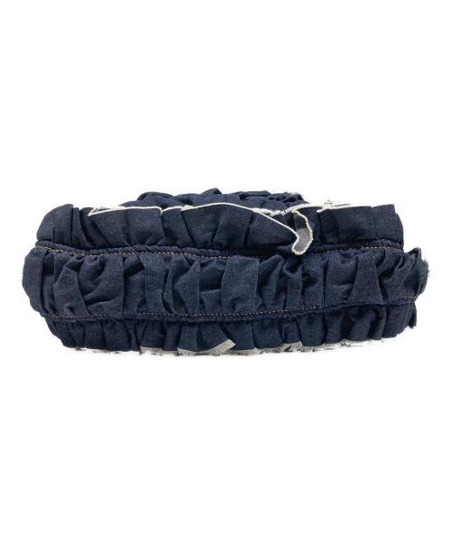 MOLLY GODDARD（モリー ゴダード）Molly Goddard (モリー ゴダード) フリルショルダーバッグ インディゴの古着・服飾アイテム