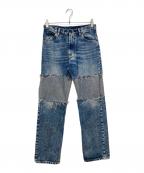 Maison Margielaメゾンマルジェラ）の古着「Splicedデニムパンツ」｜インディゴ