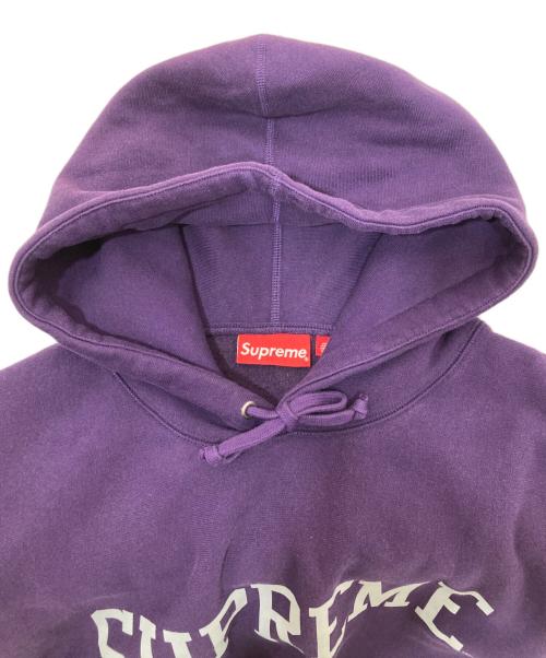 SUPREME（シュプリーム）SUPREME (シュプリーム) Varsity Hooded パープル サイズ:Lの古着・服飾アイテム
