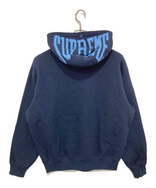 SUPREME（シュプリーム）SUPREME (シュプリーム) Warm Up Hooded Sweatshirt ネイビー サイズ:Mの古着・服飾アイテム