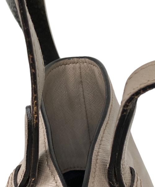 PRADA（プラダ）PRADA (プラダ) SAFFIANO SOFTトートバッグ ベージュの古着・服飾アイテム