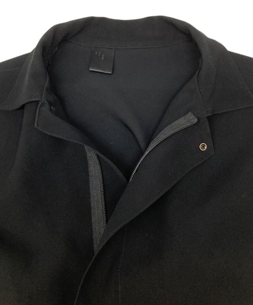 N.HOOLYWOOD（エヌ ハリウッド）N.HOOLYWOOD (エヌ ハリウッド) ジップハーフコート ブラック サイズ:36の古着・服飾アイテム