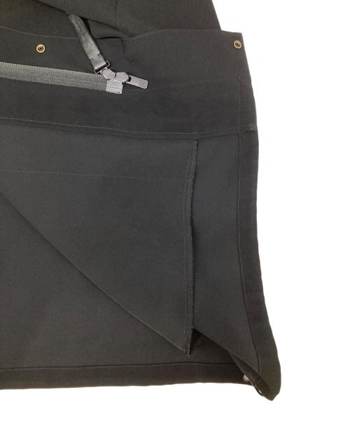 N.HOOLYWOOD（エヌ ハリウッド）N.HOOLYWOOD (エヌ ハリウッド) ジップハーフコート ブラック サイズ:36の古着・服飾アイテム