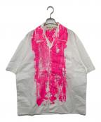 MARNIマルニ）の古着「COLORPAINTSHIRT」｜ホワイト