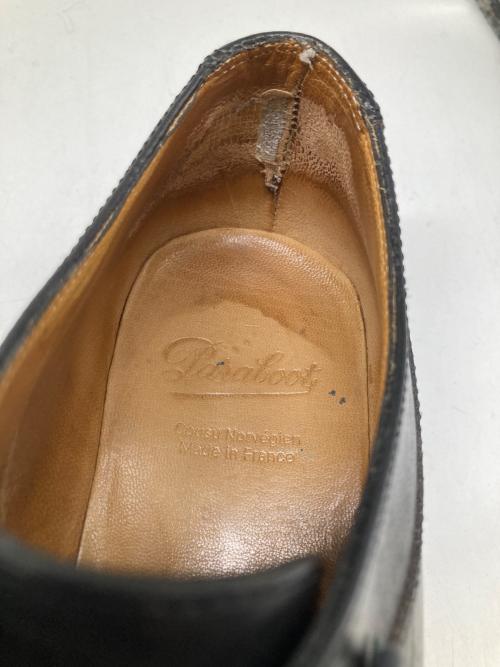 PARABOOT（パラブーツ）PARABOOT (パラブーツ) レザーシューズ ブラック サイズ:6 1/2の古着・服飾アイテム