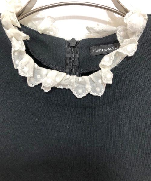 TSURU by MARIKO OIKAWA（ツルバイマリコオイカワ）Tsuru by Mariko Oikawa (ツルバイマリコオイカワ) ペプラムブラウス ブラック サイズ:Fの古着・服飾アイテム