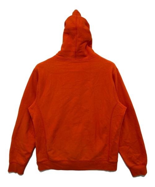 SUPREME（シュプリーム）Supreme (シュプリーム) Embossed Logo Hooded Sweatshirt オレンジ サイズ:Mの古着・服飾アイテム