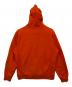 Supreme (シュプリーム) Embossed Logo Hooded Sweatshirt オレンジ サイズ:M：11000円
